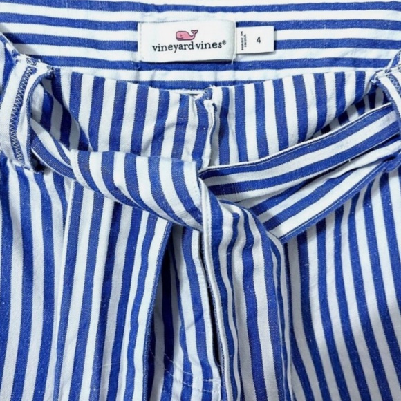 Vineyard Vines Catamaran Tie Waist Cropped Pants - Picture 7 of 13